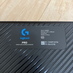 Logicool ロジクール ゲーミングキーボード G-PKB-002LN  の画像