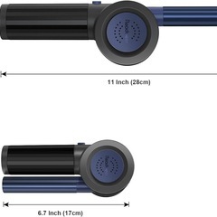 Readaeer BBQ送風機 電池式 送風ファン バーベキュー ファン 火おこし キャンプ用品 の画像
