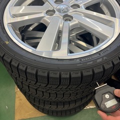 la400kコペンS純正ホイール付きスタッドレス４本セットの画像