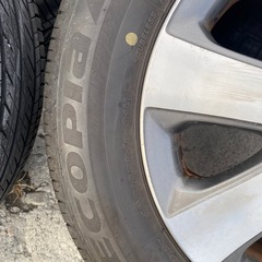 195/65r15エコピア31週20年と純正プリウスホイール4本セットの画像