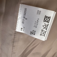 【ナチュラル ビューティー ベーシック】ベージュ トレンチコートの画像