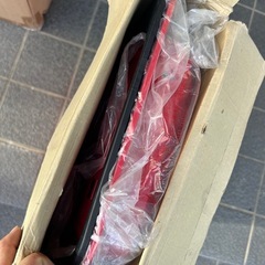 新品　バーベキューコンロ　風防止付きの画像
