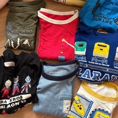 110センチ　男の子向秋冬服の画像