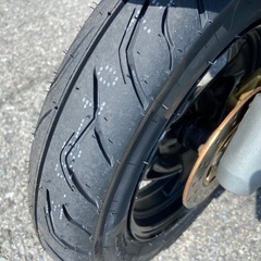 フロントタイヤ新品！ジョグZR！実働車！の画像