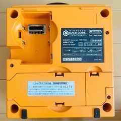 ゲームキューブ(本体・コード付き)の画像
