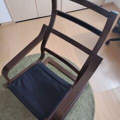 【USED】IKEA イケア POÄNG ポエング フレームのみ ダークブラウンの画像