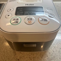 Haier　炊飯器3合 の画像