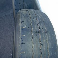 200系ハイエース　社外アルミホイール　ブリジストンタイヤ　ECO Pia 195/80R15 107/105LT 車検対応タイヤの画像