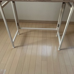 折りたたみデスク(山善)の画像