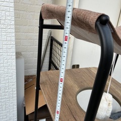 【無料】ネコタワー キャットタワー 木製 × アイアン 高さ約150cm 幅・奥行き約50cmの画像