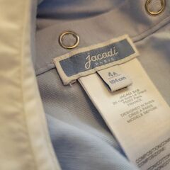 ジャカディ Jacadi 襟付き半袖シャツ 100cm 水色 フォーマルにもの画像