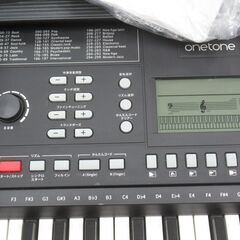 one tone 61鍵 電子キーボード OTK-61S G-2359の画像