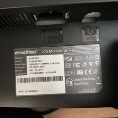 イーマシーンズ 液晶モニター E192HQ Dの画像