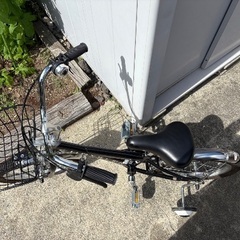 子供用　自転車　補助輪付きの画像