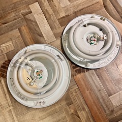 シーリングライト 2個の画像