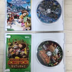  Wiiソフト6本セット マリオスポーツミックス 大乱闘スマッシュブラザーズX 桃鉄2010 ドンキーコング マリオギャラクシー2 GO VACATION　88223-1-032-②の画像