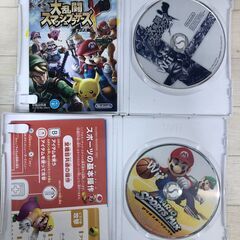  Wiiソフト6本セット マリオスポーツミックス 大乱闘スマッシュブラザーズX 桃鉄2010 ドンキーコング マリオギャラクシー2 GO VACATION　88223-1-032-②の画像