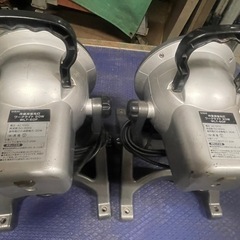 作業用蛍光灯２台セット
　の画像