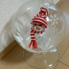 【無料】‼️光る!ガラススノーマン⛄️の画像