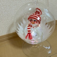 【無料】‼️光る!ガラススノーマン⛄️の画像