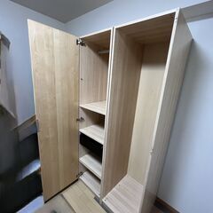 IKEA ワードローブPAX（50cm幅）ｘ4セットの画像