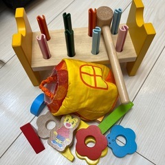 チャレンジ しまじろう おままごと つみき 英語  知育玩具の画像