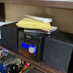CD MP3 SDカード FMラジオの画像