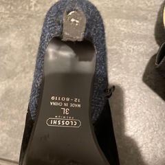 【古着】秋冬用ヒール👠ショートブーツの画像