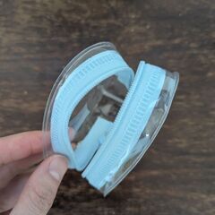 ハート　クリアポーチの画像
