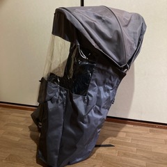 【決定しました】自転車用チャイルドシート　日除けレインカバー付きの画像