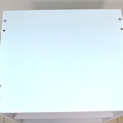 キューブボックス棚付(ホワイト)の画像