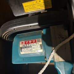マキタ　makita　16型チェーンソー　5016NB　約 400mm　電動工具　動作品　専用木箱付きの画像