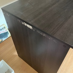 【お話中】シンプルデスク 幅90cm／直接引き取り限定（アパート2階）の画像