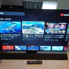 【動画あり】⚠️～9/18 最終価格79800円⇒54800円 パナソニック ビエラ Panasonic VIERA TH-55FZ1000 2018年式 4K有機ELテレビ 4K 55型 HDR/倍速 NET動画 スマートテレビ ユーチューブ Amazonプライム・ビデオ ネットフリックス 観れます！の画像
