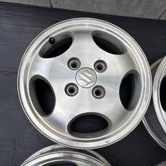 スズキ純正 13インチ 4.5J +45 ４本　堂の画像
