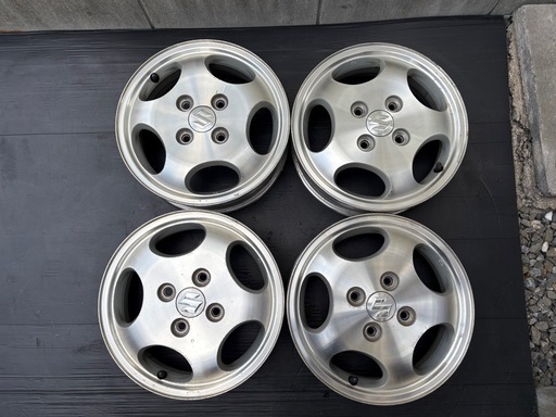 スズキ純正 13インチ 4.5J +45 ４本　堂