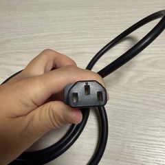 電源コード1.5m【デスクトップPC、モニター用】の画像