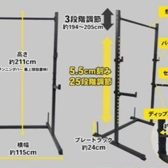 懸垂フィットネス器具(新品未使用)の画像