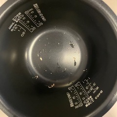 象印・炊飯器　鉄器コート・プラチナ厚釜の画像