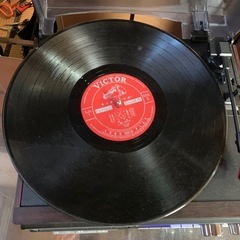 再生確認済　森進一　影を慕いて　ビクター製レコード　の画像