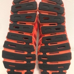 【中古品】アディダス adidas climacool クライマクール スニーカー 25cm メンズ レディース オレンジ×ブルー ランニングシューズの画像