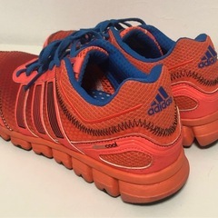 【中古品】アディダス adidas climacool クライマクール スニーカー 25cm メンズ レディース オレンジ×ブルー ランニングシューズの画像