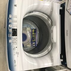 ★ジャングルジャングル石川金沢店★ ハイアール 洗濯機 JW-U45LK 4.5Kg 2024年製 動作確認／クリーニング済みの画像