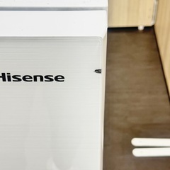 A1538🌟激安‼️2021年製HISENSE 134L 2ドア冷蔵庫HR-G13B-W 🌟動作確認済⭕️配送・設置可能♻️🌟の画像