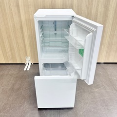 A1538🌟激安‼️2021年製HISENSE 134L 2ドア冷蔵庫HR-G13B-W 🌟動作確認済⭕️配送・設置可能♻️🌟の画像
