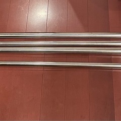 物干し竿2本の画像
