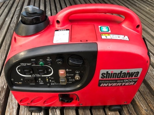 新ダイワ インバーター発電機 ieg900m