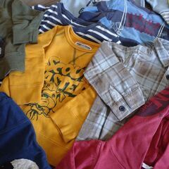 【男の子】80～95サイズ秋冬物服13着の画像