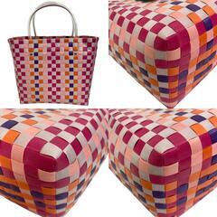 マルニ MARNI ハンドバッグ バスケット トートバッグ ベージュの画像