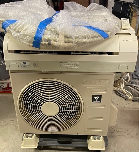 ルームエアコン　SHARP シャープ　AY-G22DG 冷房2.2kW/暖房2.5kW兼用　主に6畳用　100V リモコンあり　2017年製　動作品